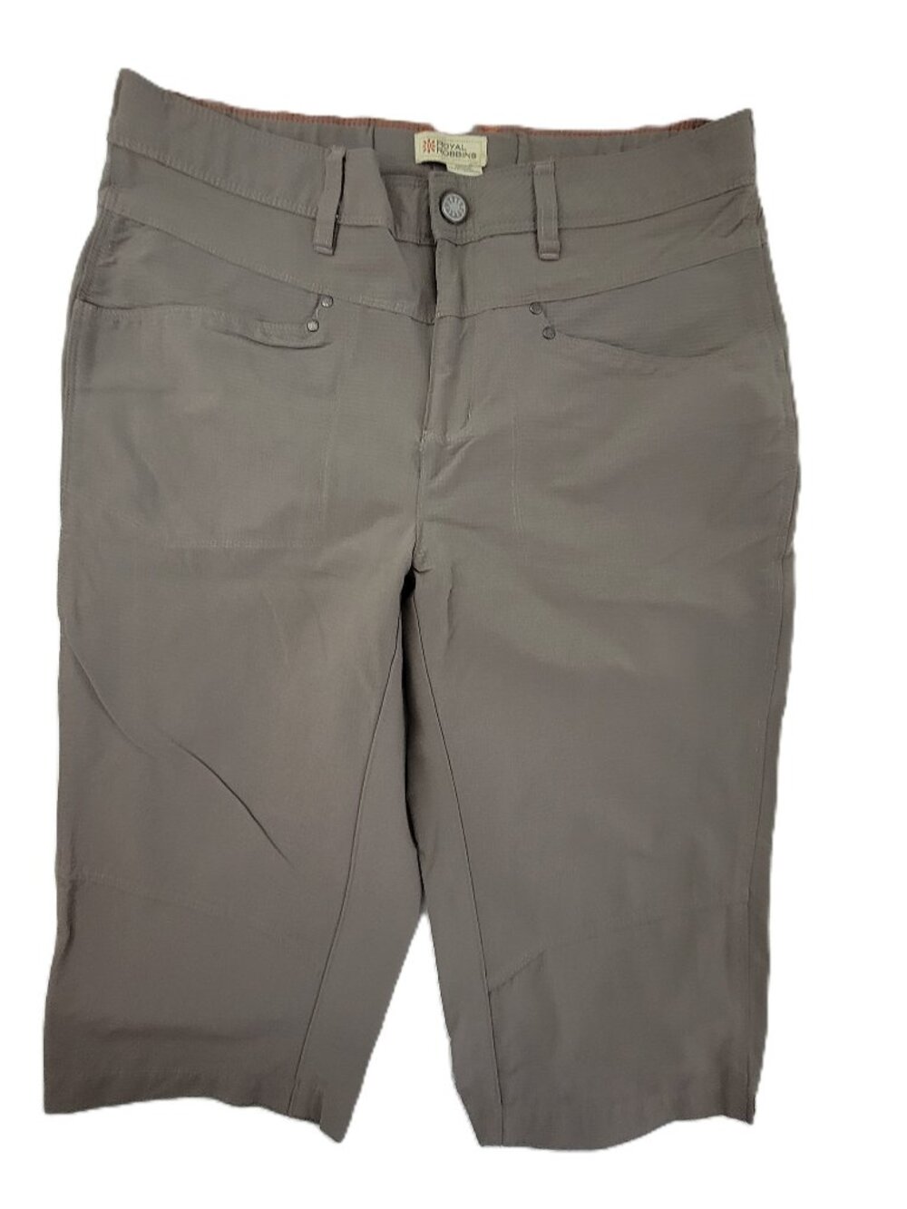Royal Robbins Tech Trouser Womens 30 Khaki Brown Outdoor Fishing Skimmer Pant